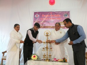By candel lighting  by Dr. Kapil Khurana and Dr. R.K. Gupta and B.k Shailja and Bk Madhuri